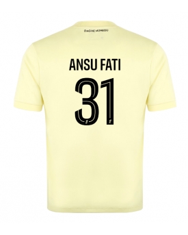 AS Monaco Ansu Fati #31 Maglia Gara Terza Repliche 2025-26 Maniche Corte